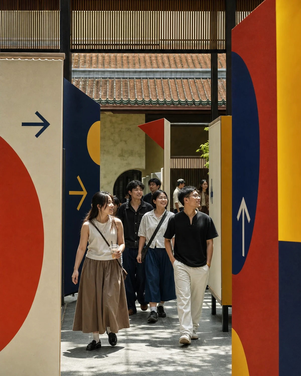 Hình ảnh nhận diện demo FORM HUẾ Design Festival