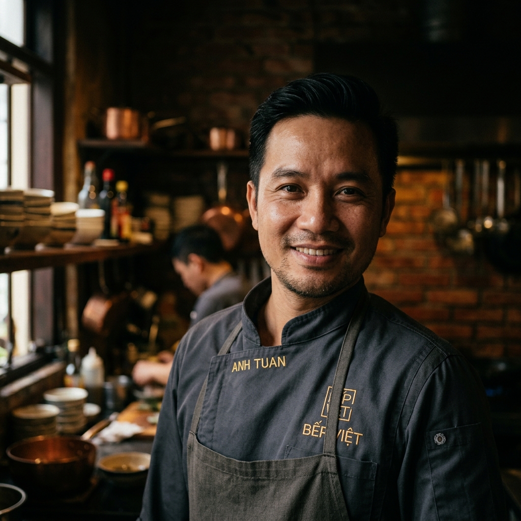Bếp trưởng An Vụ Fine Dining